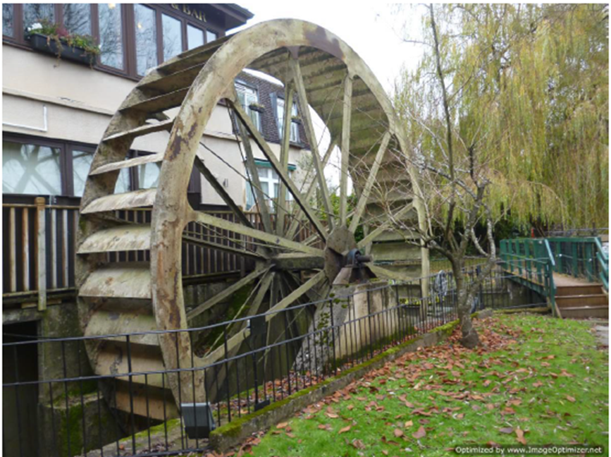 BWCE Batheaston Hydro 2 - old decorative wheel design