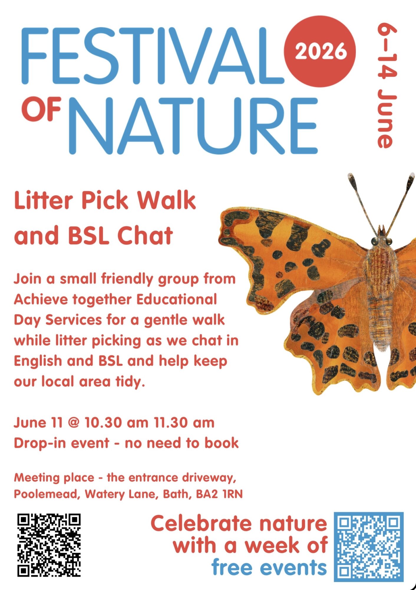 Litter Pick Walk and BSL Chat